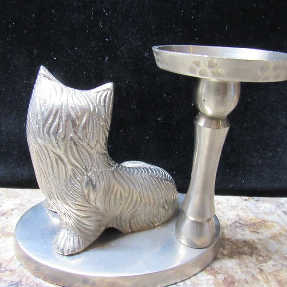 XP⚡Scotty Dog Candle Holder/Made in India - Picture 2 of 5